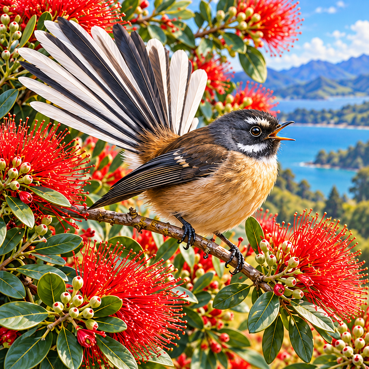 Pae Kapu - Manu (Native Bird Coasters)