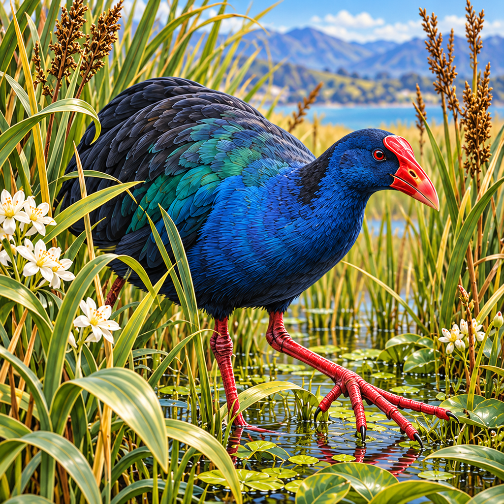 Pae Kapu - Manu (Native Bird Coasters)